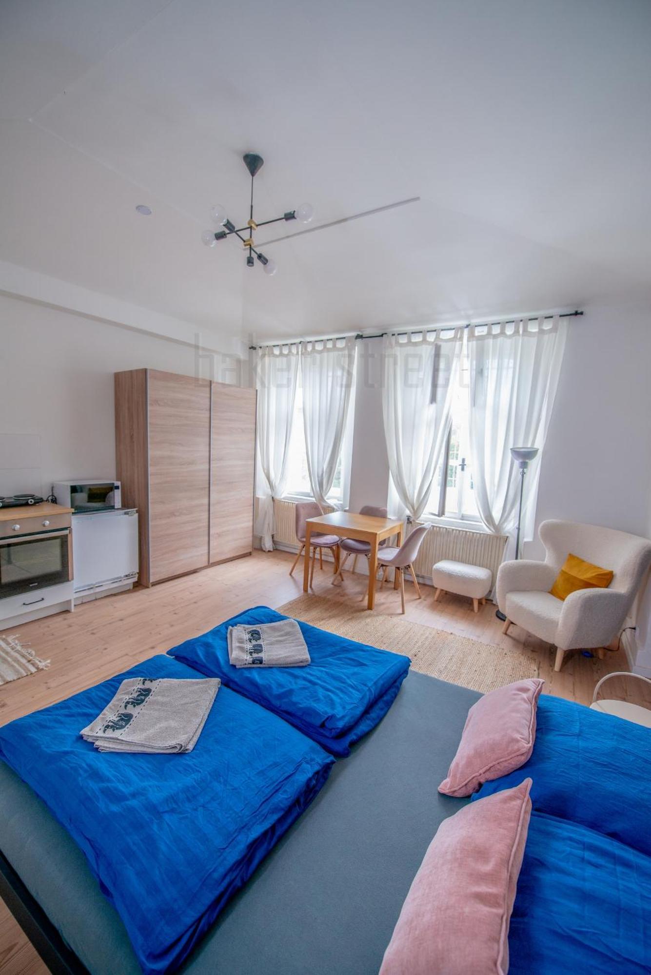 Cozy Apartment Close To Palmovka Prága Kültér fotó